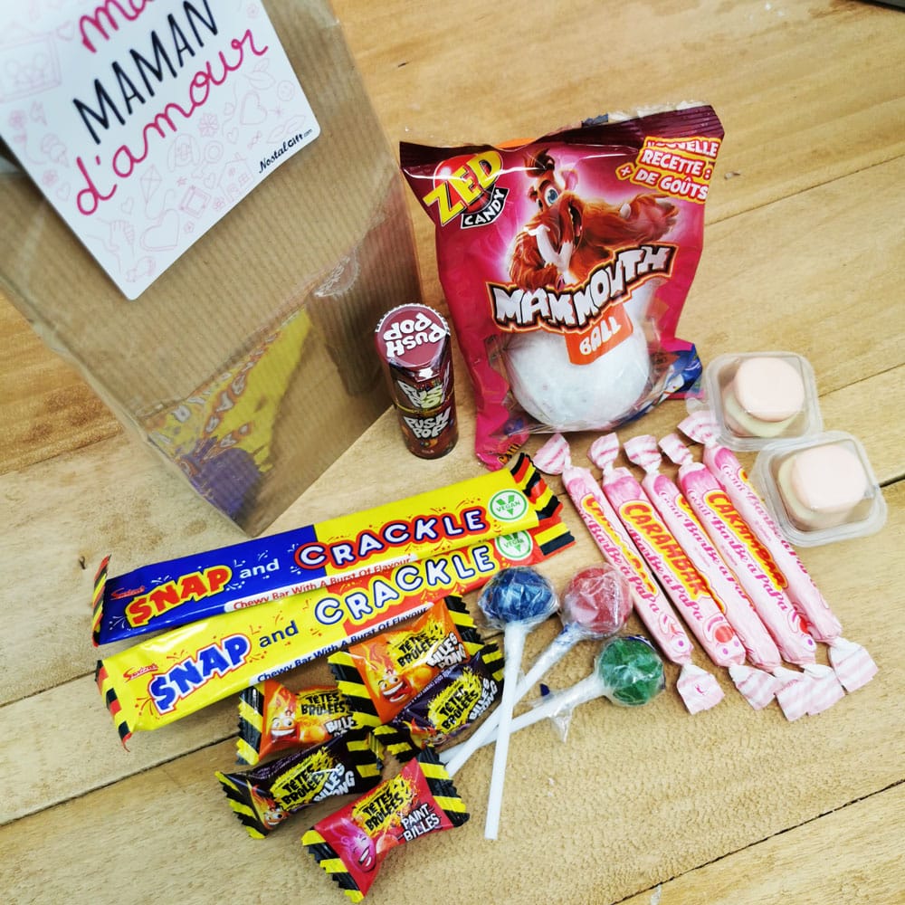 Sachet de bonbons de Noël - Années 90 - Maman