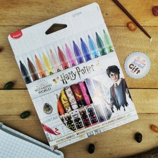 Harry Potter - Boîte de 12 feutres de couleurs - Maped