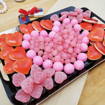 Plateau de bonbons sucré à partager - Saint valentin coeur – Image 5