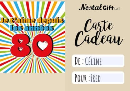 Carte cadeau Saint Valentin NostalGift.com - E-carte virtuelle