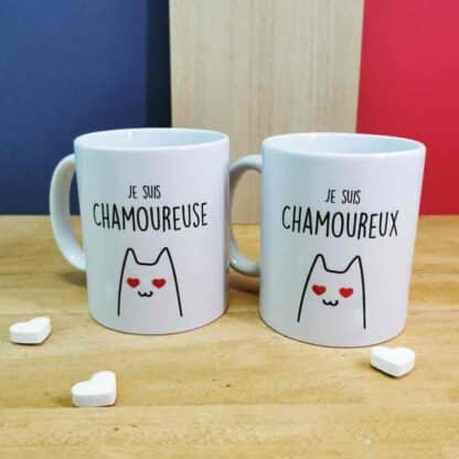 Mug duo "Je suis chamoureux(se)"