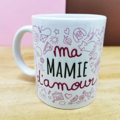 Mug “Ma Mamie d'amour” – Cadeau Mamie