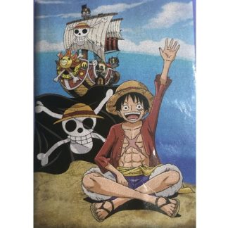 One Piece - Plaid polaire Bleu - 100 x 140 cm
