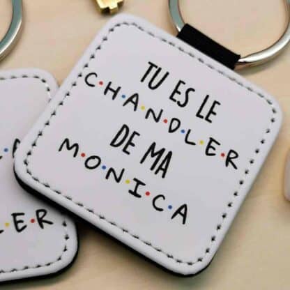 Porte clé duo "Tu es le Chandler de ma Monica"