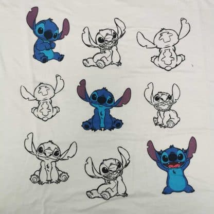 Stitch - Ensemble de pyjama femme - T-shirt / Short (Taille M)