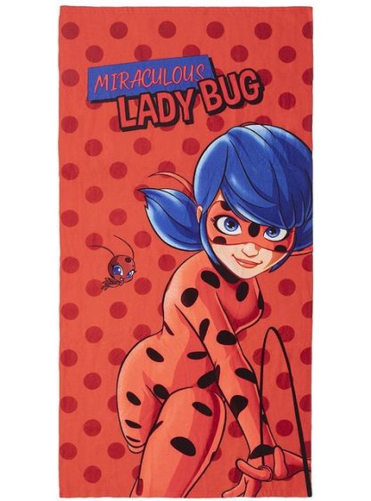 Miraculous  - Serviette de plage - Ladybug (140 x 70 cm)