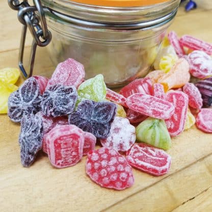 Bocal LE PARFAIT - "Je t'aime mamie" et ses bonbons rétro "Made in France" - 100g – Image 2