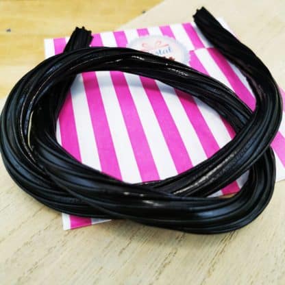 Cable bonbon réglisse de 60 cm