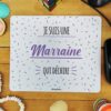 Tapis de souris - "Je suis une marraine qui déchire" - Cadeau Marraine – Image 3