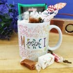 Mug "Merci ATSEM" bonbons rétro 60 - Collection arc-en-ciel