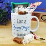 Mug "Je suis un Beau Papa qui déchire" de la collection "Qui déchire  - cadeau beau père