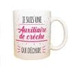 Mug "Je suis une auxiliaire de crèche qui déchire" Cadeau pour l'Auxiliaire de crèche – Image 2
