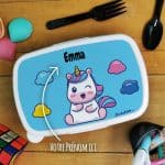 Sac à dos sport personnalisé : gym, piscine... - Licorne - cadeau  fille