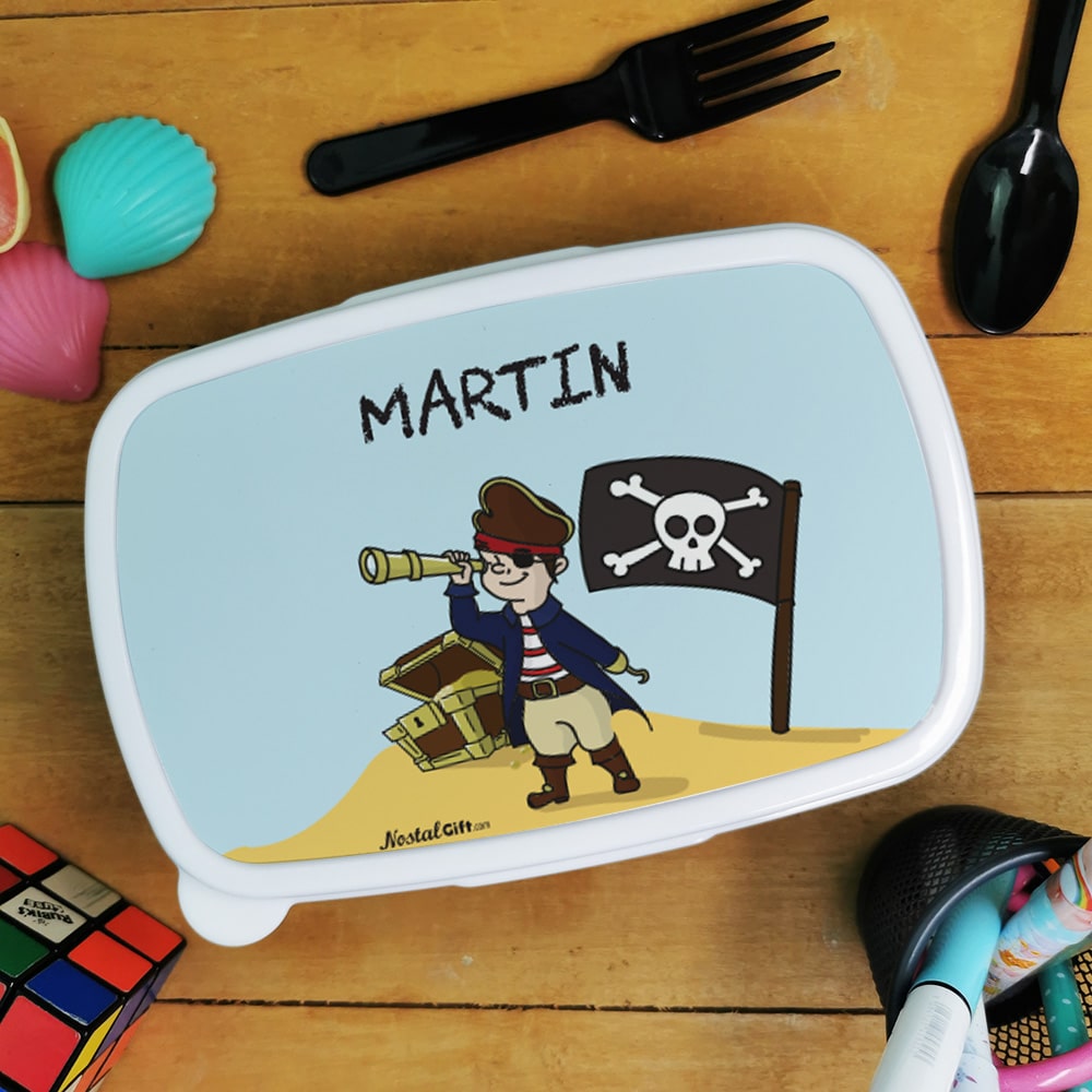 Boîte à goûter + Gourde Enfant - Pirates Toga 