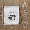 Sac à dos sport personnalisé : gym, piscine... - Pirate - cadeau  garçon – Image 3