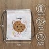 Sac à dos sport personnalisé : gym, piscine... - Cookie - cadeau fille,  garçon – Image 3