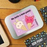 Boîte à goûter & gourde enfant Glaces Kawaii