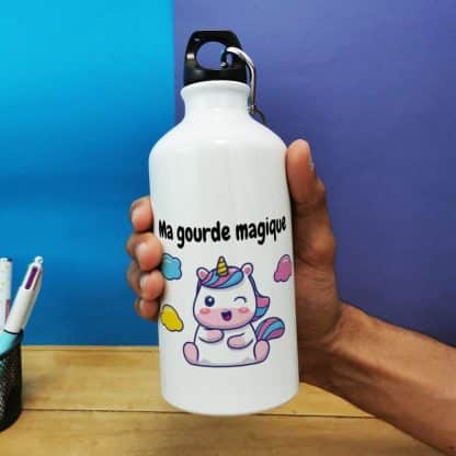 Gourde - Licorne - cadeau rentrée scolaire pour  fille