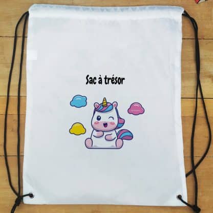 Sac à dos sport : gym, piscine... - Licorne - cadeau  fille