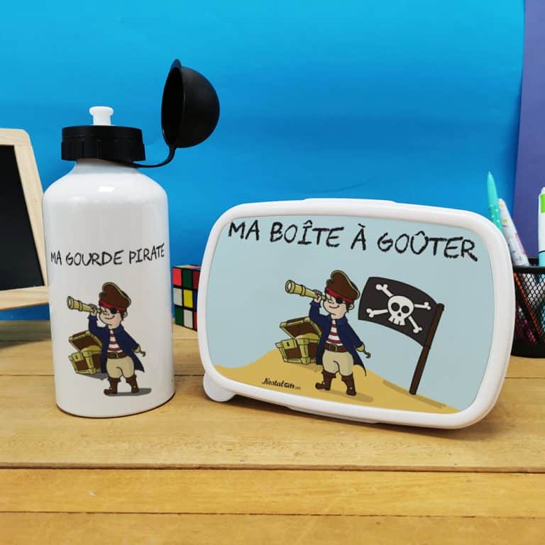 Gourde enfant "Le Pirate" - Accessoires/MUG / Gourde / Boîte à goûter