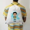 Sac à dos sport personnalisé  : gym, piscine... - Petit écolier - cadeau  garçon – Image 2