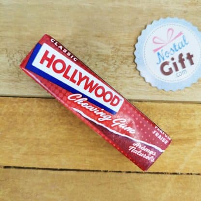 Hollywood chewing-gum goût fraise classique "classic"  - 31g