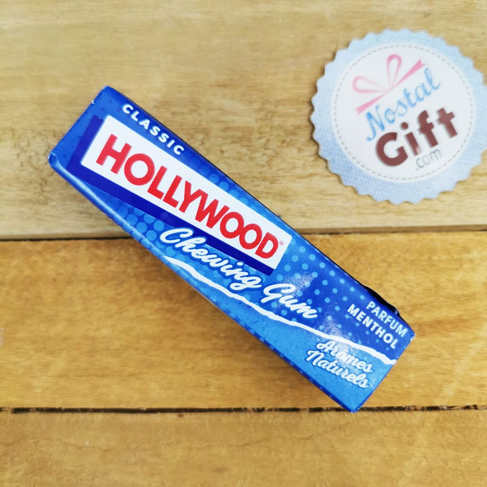 Hollywood chewing-gum goût menthe classique classic - 31g