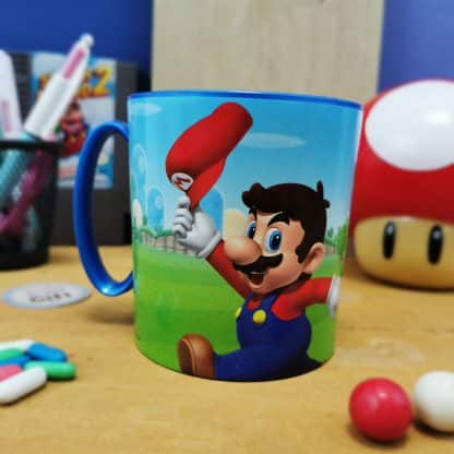 Mug Super Mario en plastique - Enfant - 350ml - micro-ondable