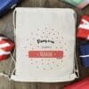 Sac cadeau réutilisable (34 x 42 cm) et sa carte - Pour ma super Maman – Image 2