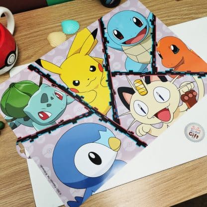 Set de table Pokémon - 41 x 29 cm