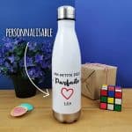 Mug "Ma petite fille parfaite" personnalisé  et ses guimauves torsade x5 - cadeau papy et mamie