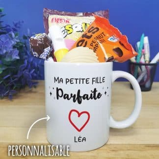 Bouteille isotherme 500ml Ma petite fille parfaite - cadeau mamie, papy  personnalisé