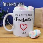 Porte clé coeur en bois personnalisable - "Mes petits enfants parfaits"