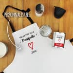 Mug "Ma petite fille parfaite" personnalisé  et ses guimauves torsade x5 - cadeau papy et mamie