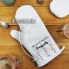 Manique droite cuisine "Mes petits enfants parfaits"cadeau :  mamie, papy personnalisé – Image 2