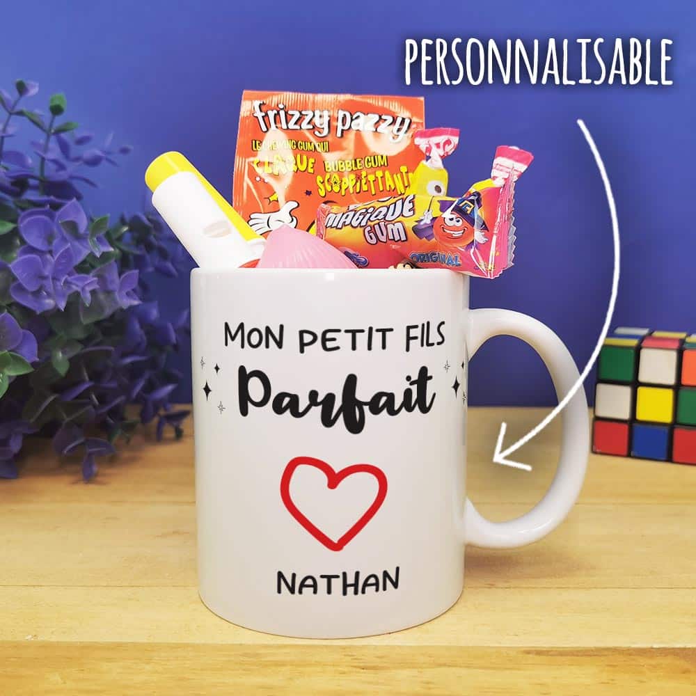 Mug personnalisable pour Super marraine ! Cadeau original