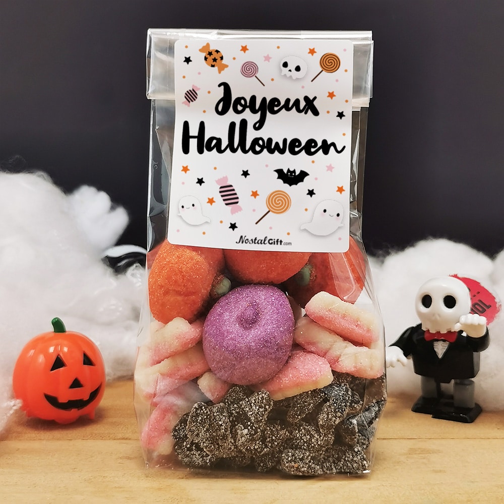 Sachet bonbons Halloween - 30 araignées gélifiées en 2023