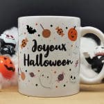 Mug Halloween - Motifs enfantins "Joyeux Halloween"