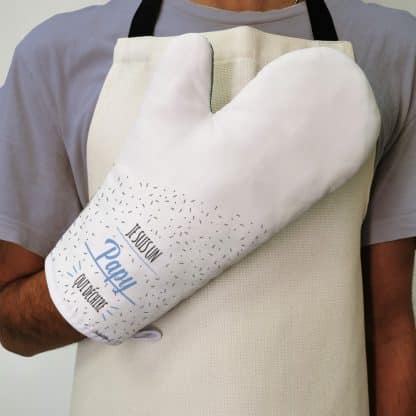 Manique droite de cuisine "Je suis un papy qui déchire" – Image 4