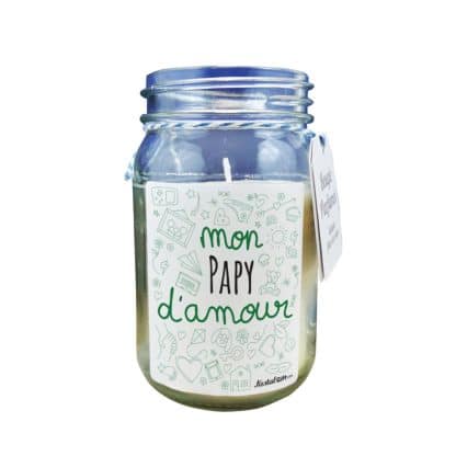 Bougie Jar  "mon papy d'amour"