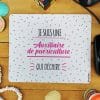 Tapis de souris "Je suis une auxiliaire de puériculture qui déchire" – Image 2