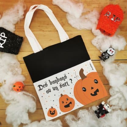 Sac Bonbon personnalisé Halloween