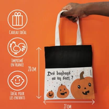 Sac Bonbon personnalisé Halloween