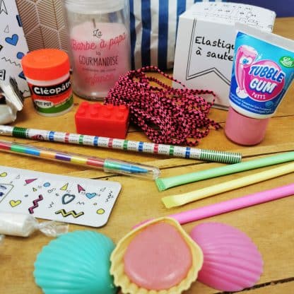Coffret Cadeau "Sur les bancs de l'école" des années 80 – Image 3