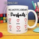 Tapis de souris "Mes petits enfants parfaits" - cadeau papy ou mamie