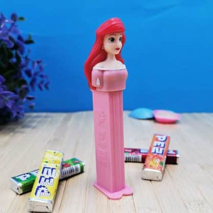 Pez + Bonbon La Petite Sirène - Ariel -  Distributeur Rose