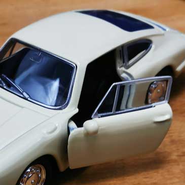 Voiture Miniature en métal - Porsche 911 (1964) - Beige