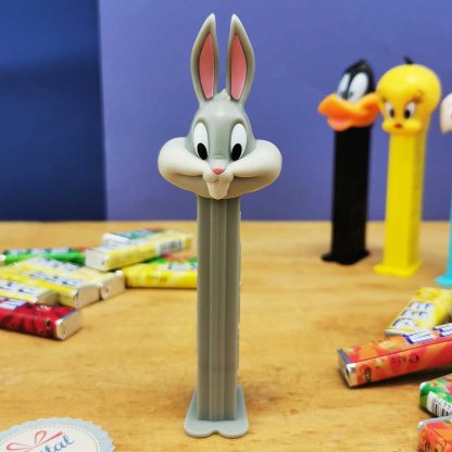 Pez + Bonbons Looney Tunes - Bugs Bunny - Distributeur Gris