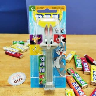 Pez + Bonbon Looney Tunes - Bugs Bunny - Distributeur Gris