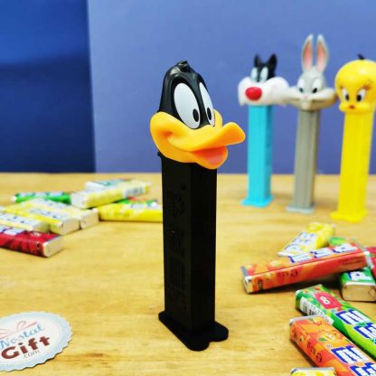 Pez + Bonbon Looney Tunes - Daffy Duck - Distributeur Noir